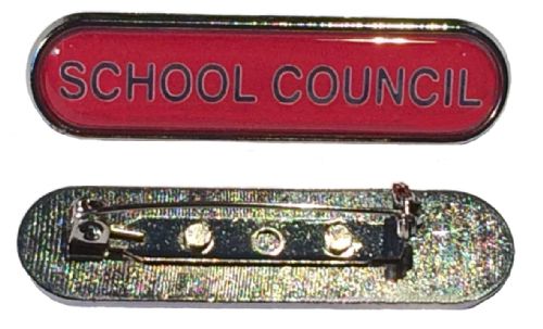 SCHOOL COUNCIL bar badge